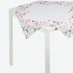 NKD Mitteldecke mit Blumen-Design, ca. 80x80cm Angebot