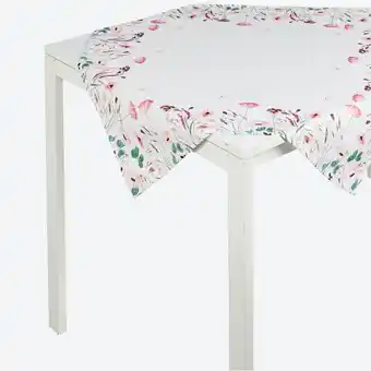 NKD Mitteldecke mit Blumen-Design, ca. 80x80cm Angebot