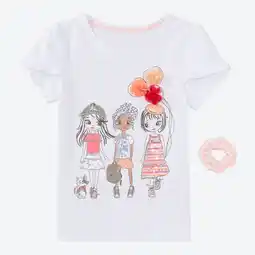 NKD Kinder-Mädchen-T-Shirt mit Haarband, 2-teilig Angebot