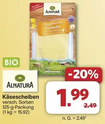 Famila Nord West ALNATURA Käsescheiben Angebot