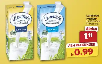 Famila Nord West Landliebe H-Milch Angebot
