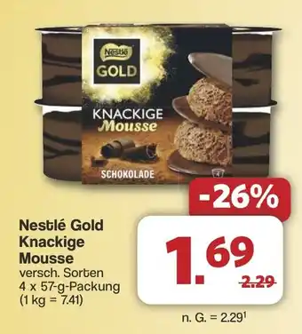 Famila Nord West Nestlé Gold Knackige Mousse Angebot