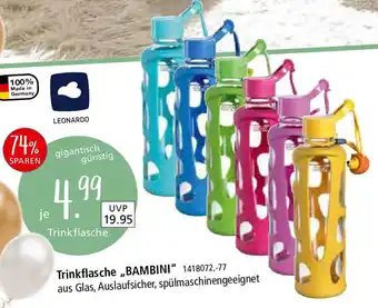 Zurbrüggen Trinkflasche,,BAMBINI" LEONARDO Angebot