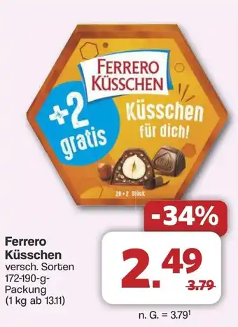 Famila Nord West Ferrero Küsschen Angebot