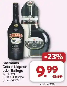 Famila Nord West Sheridans Coffee Liqueur oder Baileys Angebot