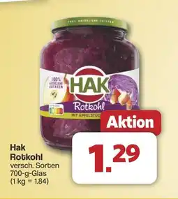 Famila Nord West Hak Rotkohl Angebot