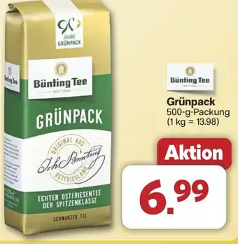 Famila Nord West Bünting Tee Grünpack Angebot