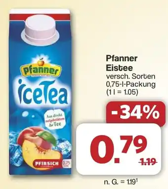 Famila Nord West Pfanner Eistee Angebot