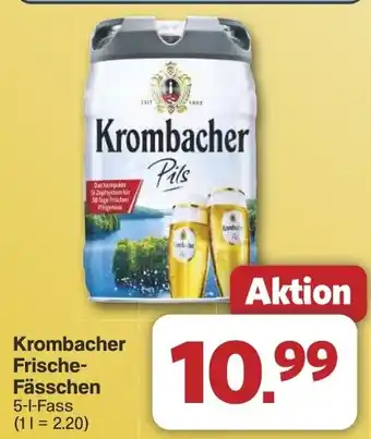 Famila Nord West Krombacher Frische- Fässchen Angebot