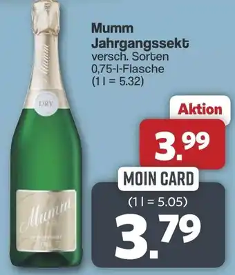 Famila Nord West Mumm Jahrgangssekt Angebot