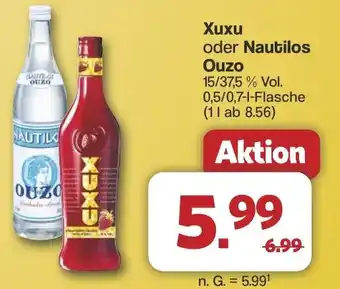 Famila Nord West Xuxu oder Nautilos Ouzo Angebot