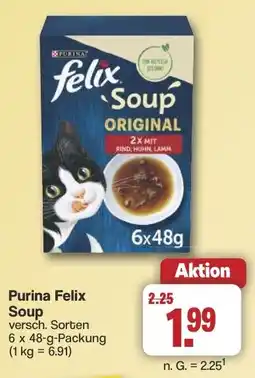 Famila Nord West Purina Felix Soup Angebot