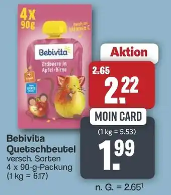 Famila Nord West Bebivita Quetschbeutel Angebot