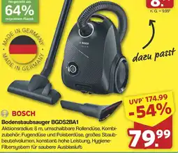 Famila Nord West BOSCH Bodenstaubsauger BGDS2BA1 Angebot