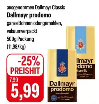 Feneberg Dallmayr prodomo Angebot