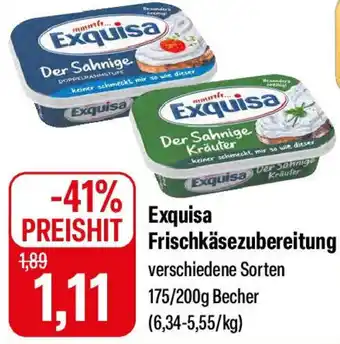 Feneberg Exquisa Frischkäsezubereitung Angebot