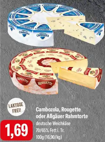 Feneberg Cambozola, Rougette oder Allgäuer Rahmtorte Angebot