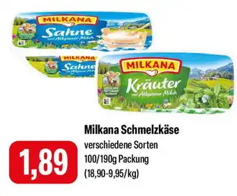 Feneberg Milkana Schmelzkäse Angebot