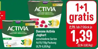 Feneberg Danone Activia Joghurt Angebot