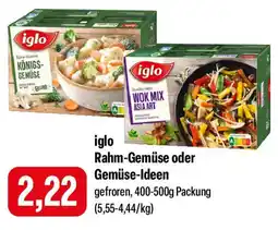 Feneberg iglo Rahm-Gemüse oder Gemüse-Ideen Angebot