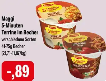 Feneberg Maggi 5-Minuten Terrine im Becher Angebot