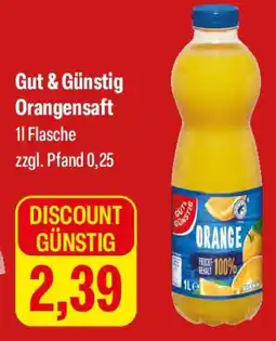 Feneberg Gut & Günstig Orangensaft Angebot