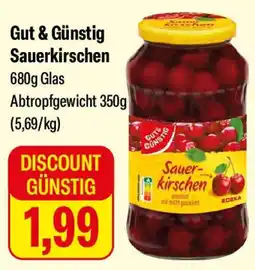 Feneberg Gut & Günstig Sauerkirschen Angebot