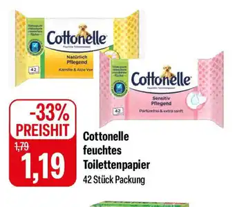 Feneberg Cottonelle feuchtes Toilettenpapier Angebot