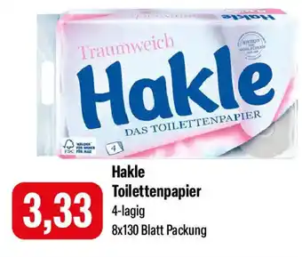 Feneberg Hakle Toilettenpapier Angebot