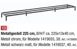 Zurbrüggen Metallgestell 225 cm Angebot