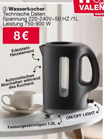 Woolworth Wasserkocher Angebot