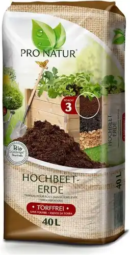 B1 Discount Baumarkt Pro Natur Garten Hochbeet-Erde Angebot