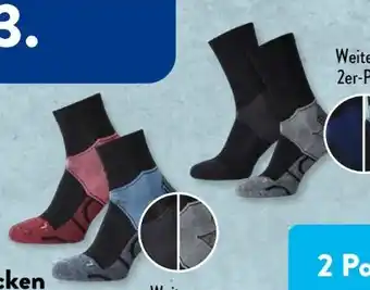 Aldi Süd Crane Herren Outdoor-Sport-Socken 2 Paar Angebot