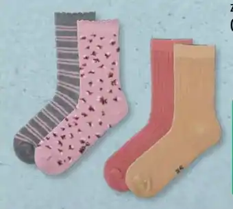 Aldi Süd Up2Fashion Damen-Socken 2 Paar Angebot