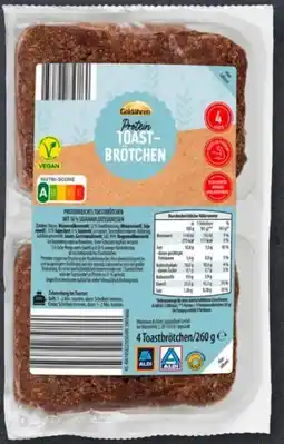 Aldi Süd Goldähren Protein-Toastbrötchen Angebot