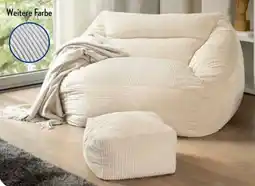 Aldi Süd Home Deluxe Sitzsack Cozy Angebot