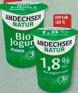 Aldi Süd Andechser Natur Bio Natur-Joghurt Angebot