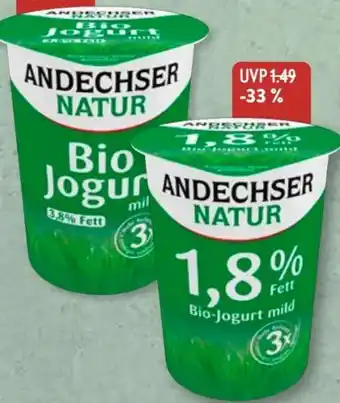 Aldi Süd Andechser Natur Bio Natur-Joghurt Angebot