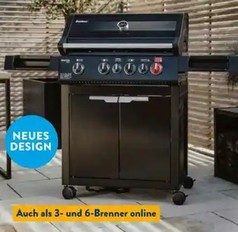 Aldi Süd Enders Gasgrill Boston Black Pro 4 SIKR Turbo Angebot