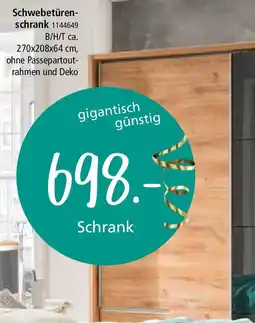 Zurbrüggen Z2 Schwebetüren- schrank Angebot