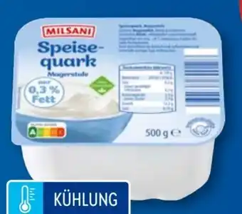 Aldi Süd Milsani Speisequark Magerstufe Angebot