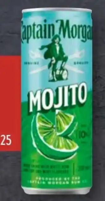 Aldi Süd Captain Morgan White Rum Mojito Angebot