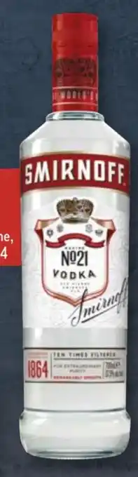 Aldi Süd Smirnoff Vodka No. 21 Angebot