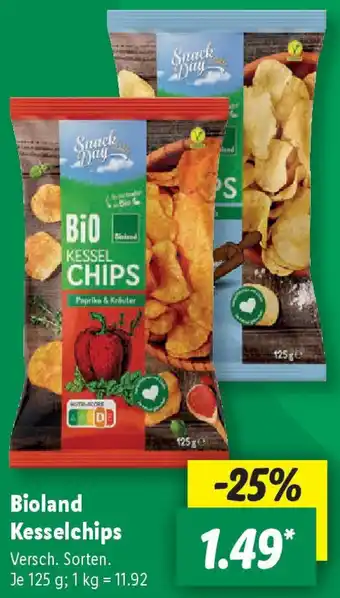 Lidl Bioland Kesselchips Angebot