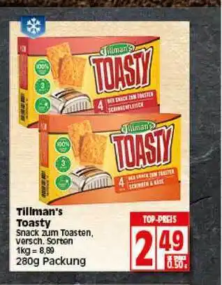 Elli Markt Tillman's Toasty Angebot