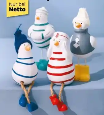 NETTO Loberon Deko-Möwe Angebot