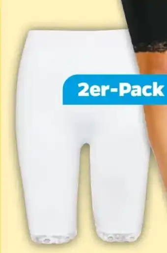 NETTO Damen Radlerhosen mit Spitze 2er-Pack Angebot