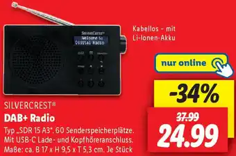 Lidl SILVERCREST DAB+ Radio Angebot