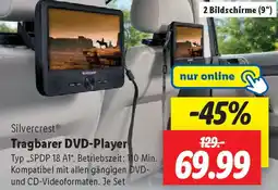 Lidl Silvercrest Tragbarer DVD-Player Angebot