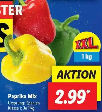 Lidl Paprika Mix Angebot